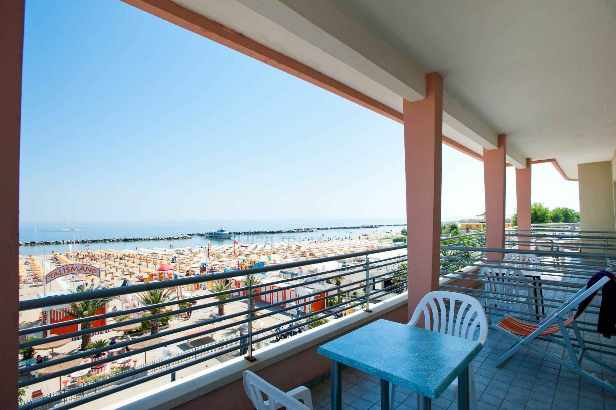 Albergo Villa Mauri Rimini Exteriör bild